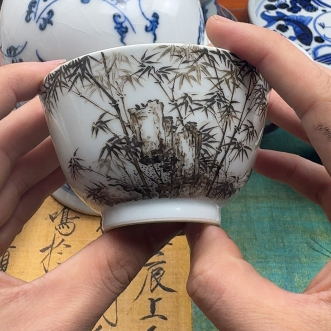 存青雅玩茶杯茶具