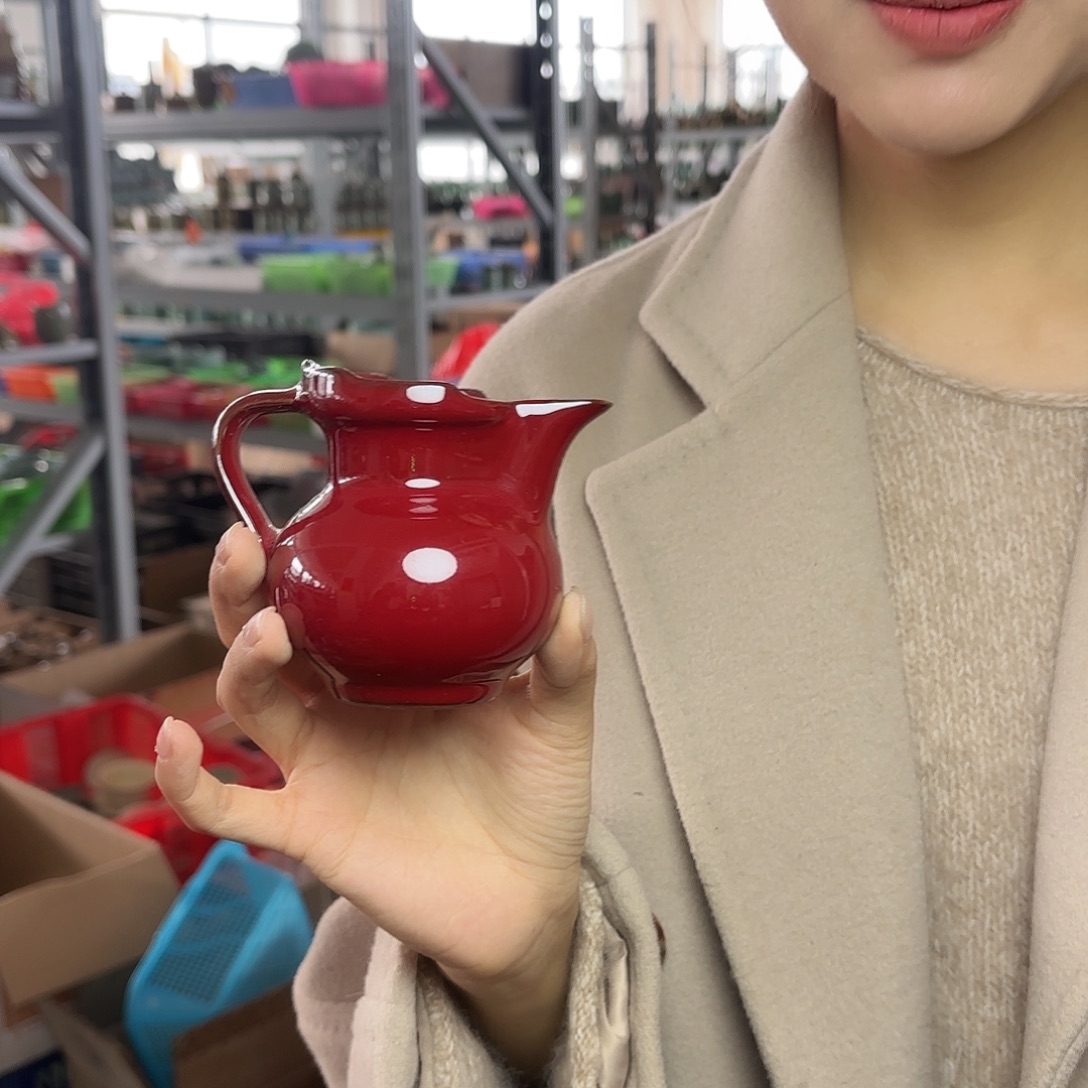 龙泉云间青瓷小米茶器