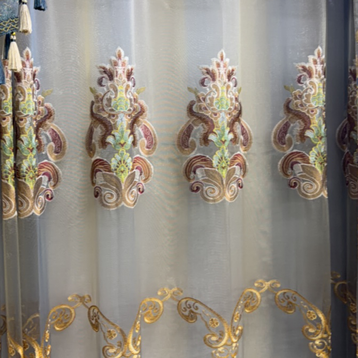 2号特价高端窗帘成品可定制