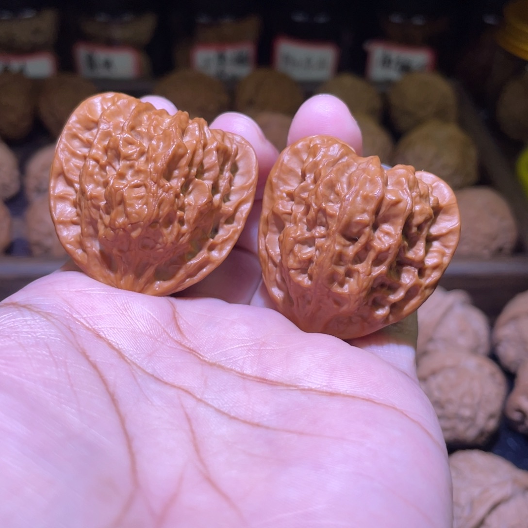 文玩核桃把件野生垂耳