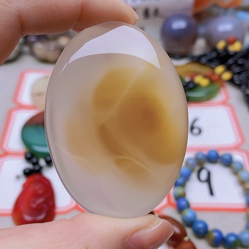 【闪购商品】未镶嵌玛瑙/玉髓珠宝半成品p****u