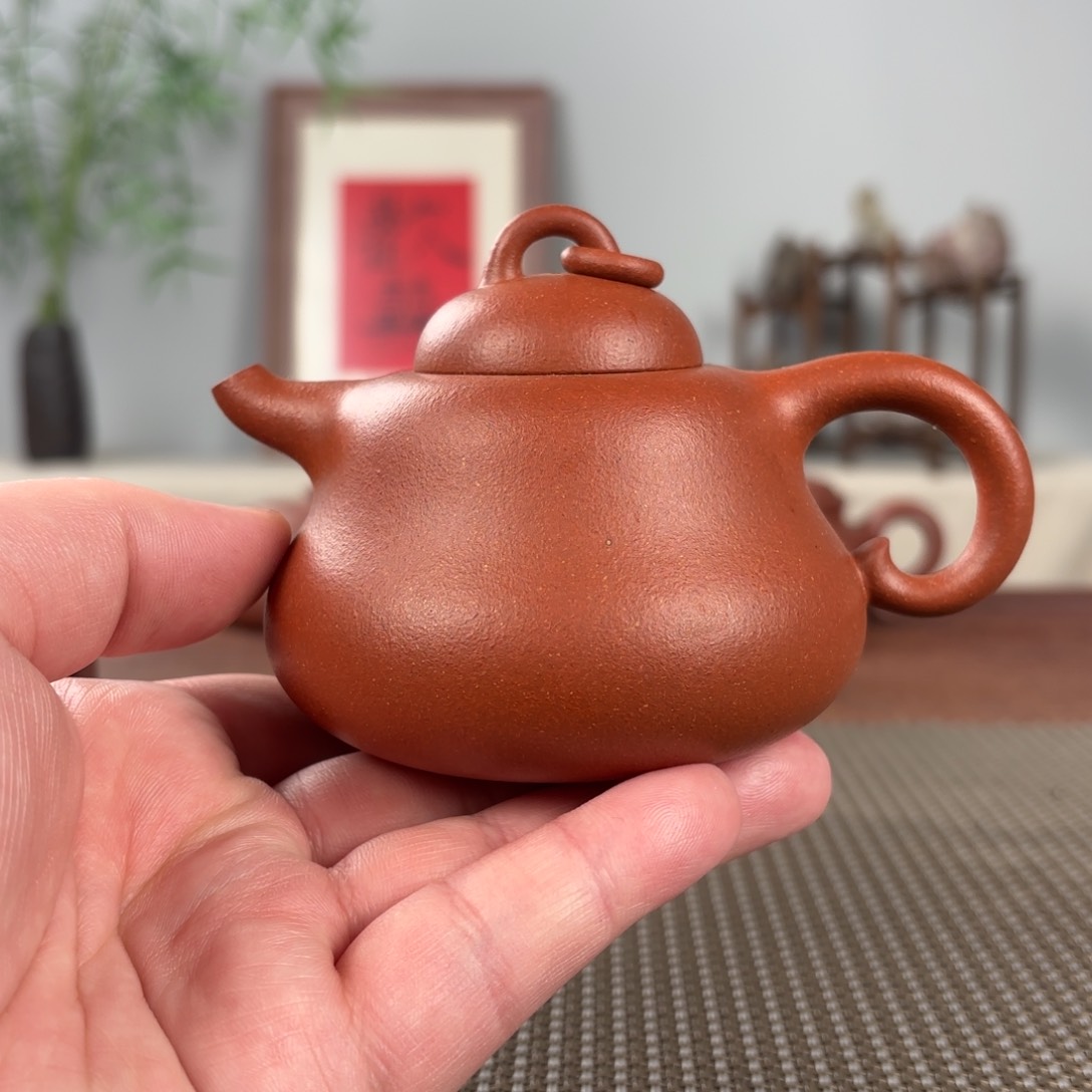 紫砂茶壶黄龙山原矿紫砂壶
