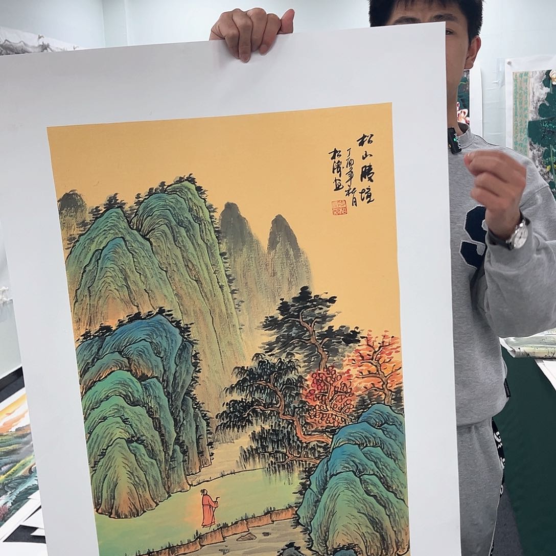 国画宣纸国画纯手绘字画