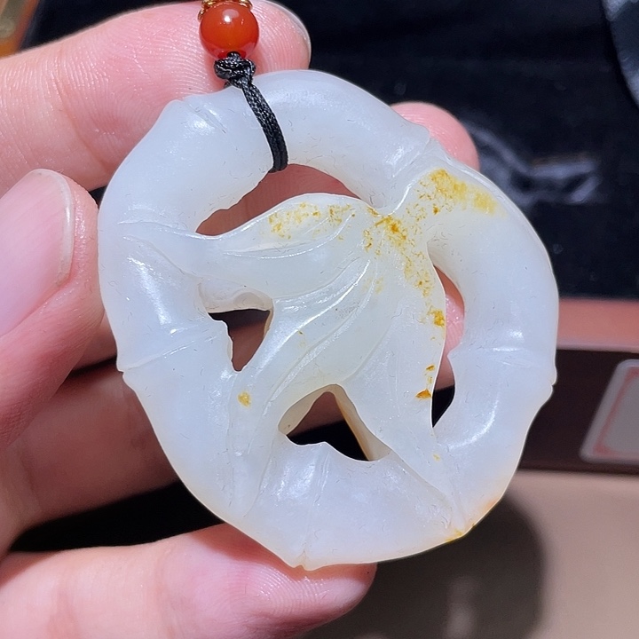 和田玉颈饰未镶嵌Y