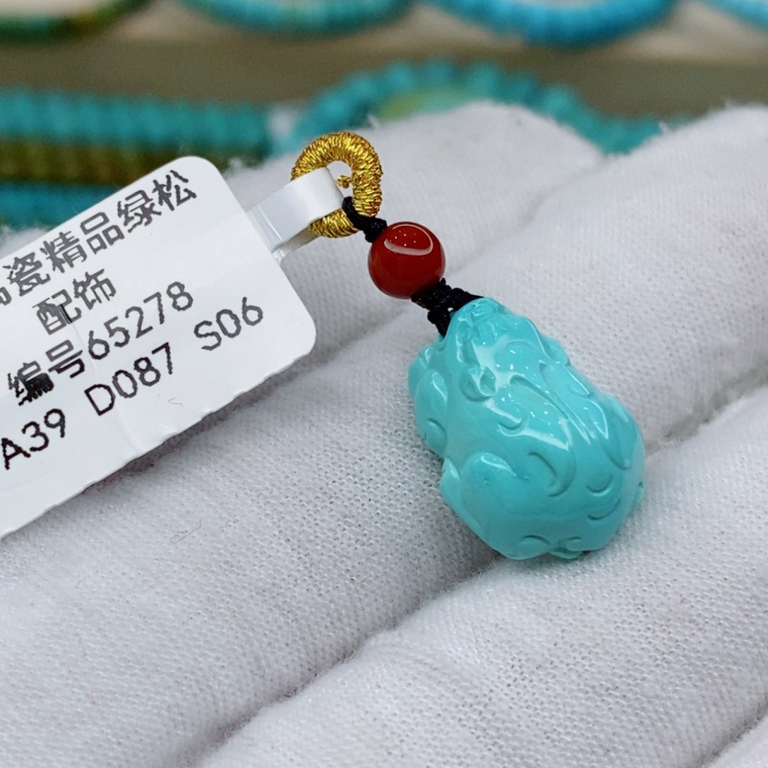 绿松石珠宝奇石未镶嵌