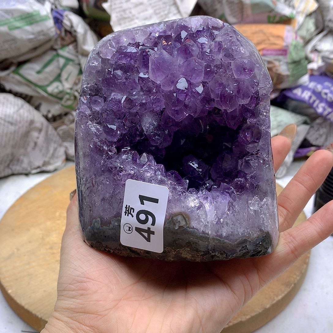 紫晶大型摆件（非配饰）未镶嵌