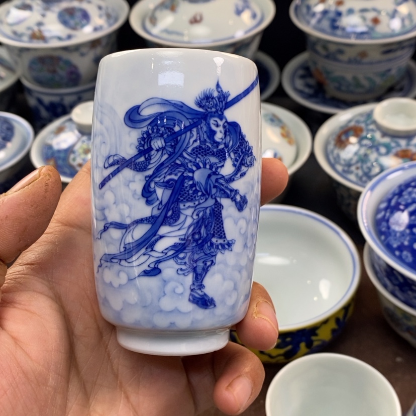 【闪购商品】大*景德镇青花主人杯