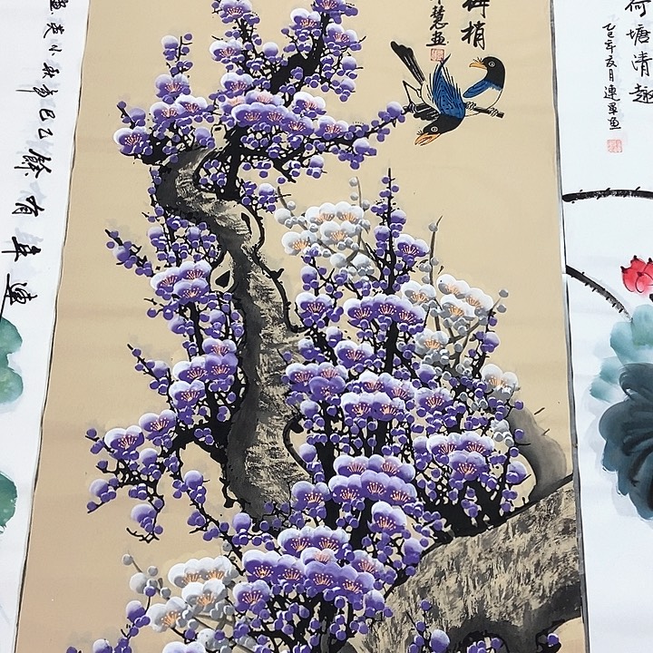 小周画廊的直播间