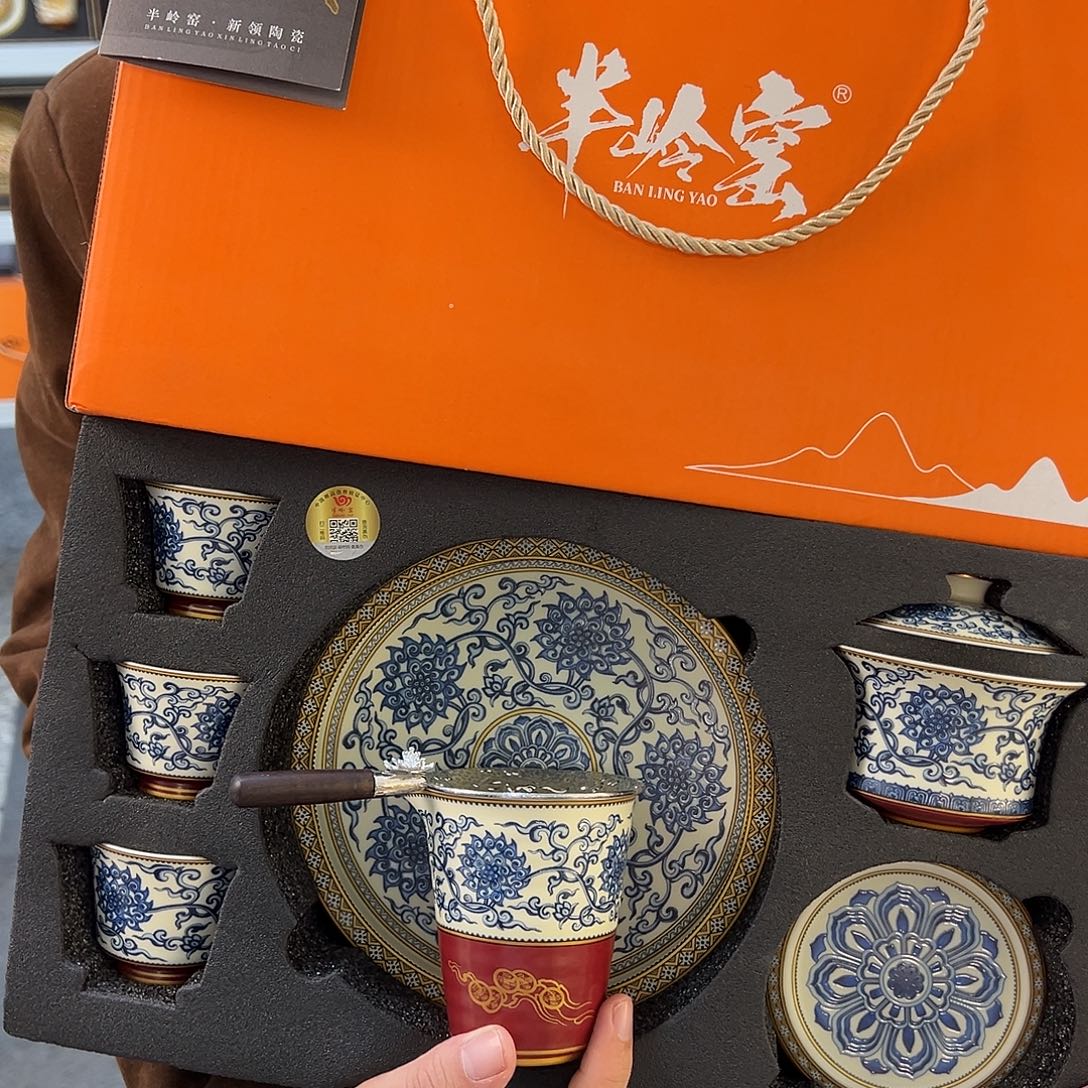 盖碗很漂亮我很喜欢