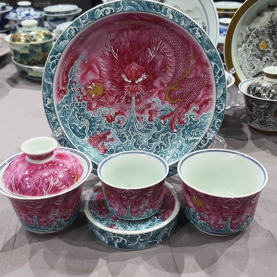 瓷片景德镇高温手工茶具