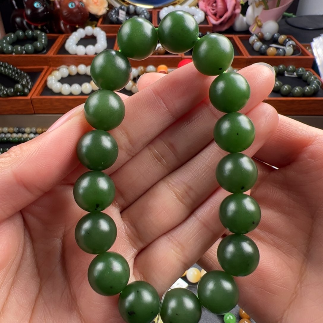 和田玉手链未镶嵌