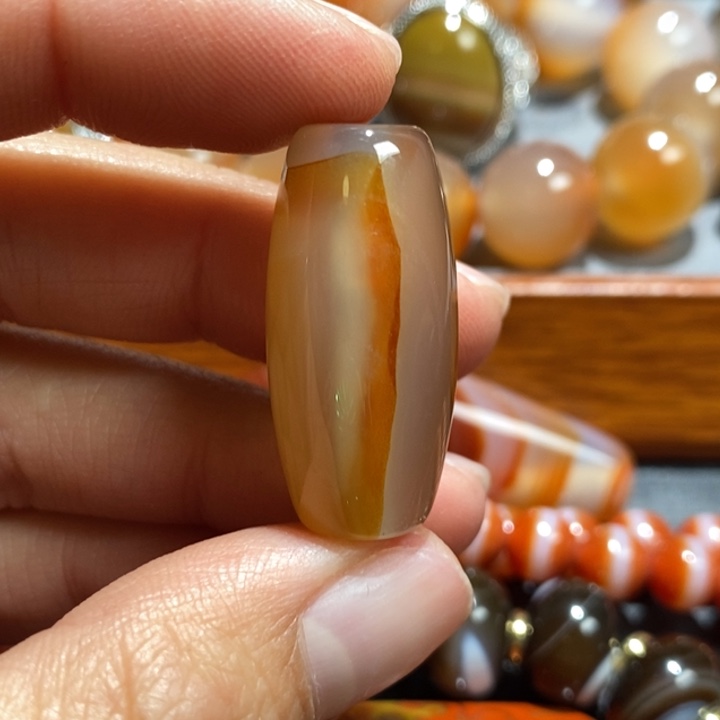 玛瑙/玉髓未镶嵌颈饰