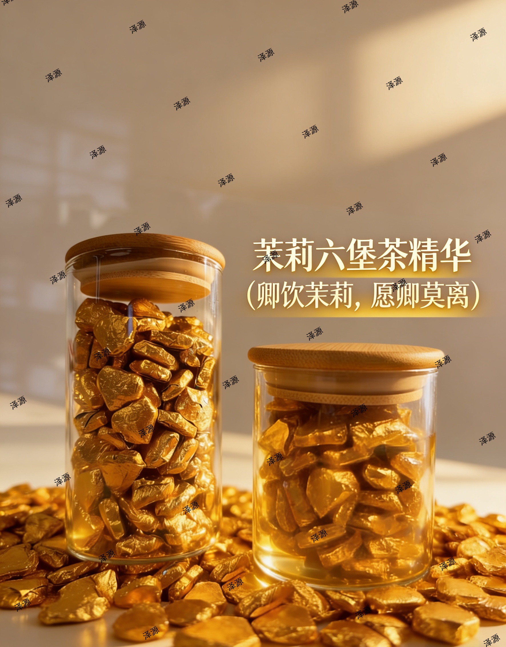 【卿饮茉莉，愿卿莫离】茉莉六堡茶精华