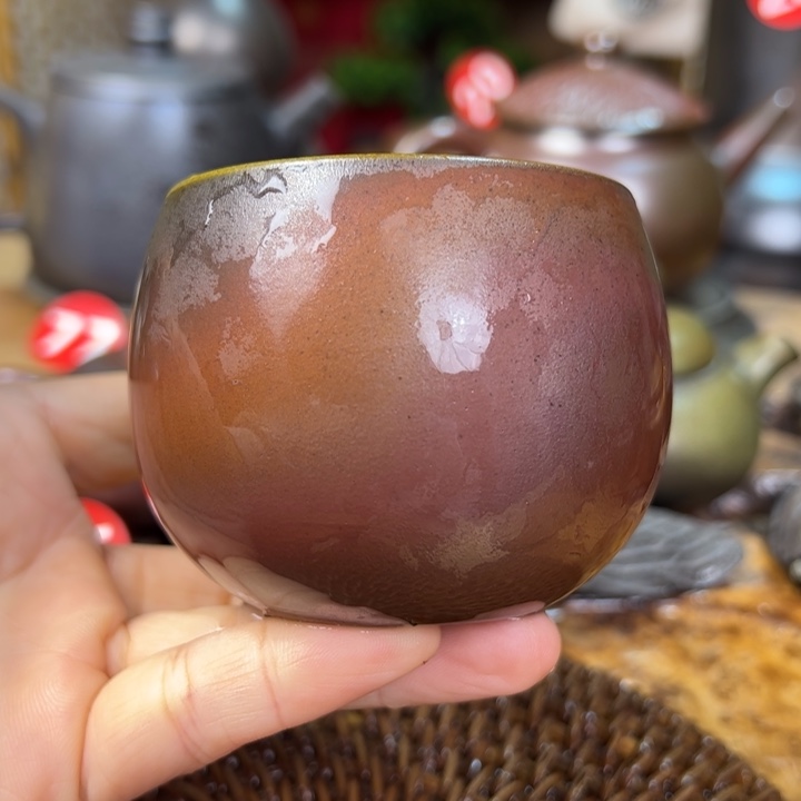 陶瓷柴烧坭兴陶130cc