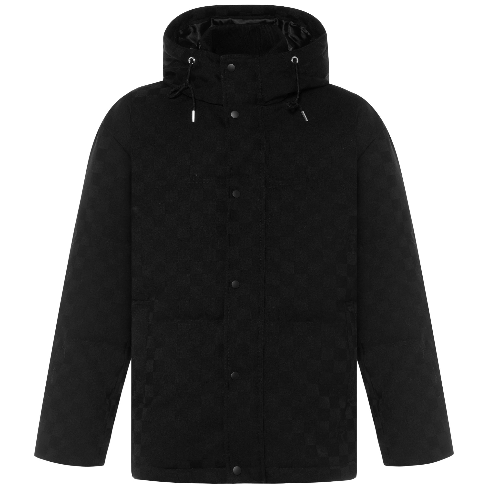 Trendiano加厚格子羽绒服夹克3LE4335150