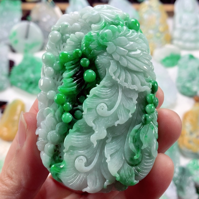 【闪购商品】翡翠吊坠(不含链)未镶嵌