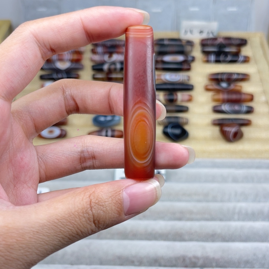 鹿***西玛瑙/玉髓合金颈饰