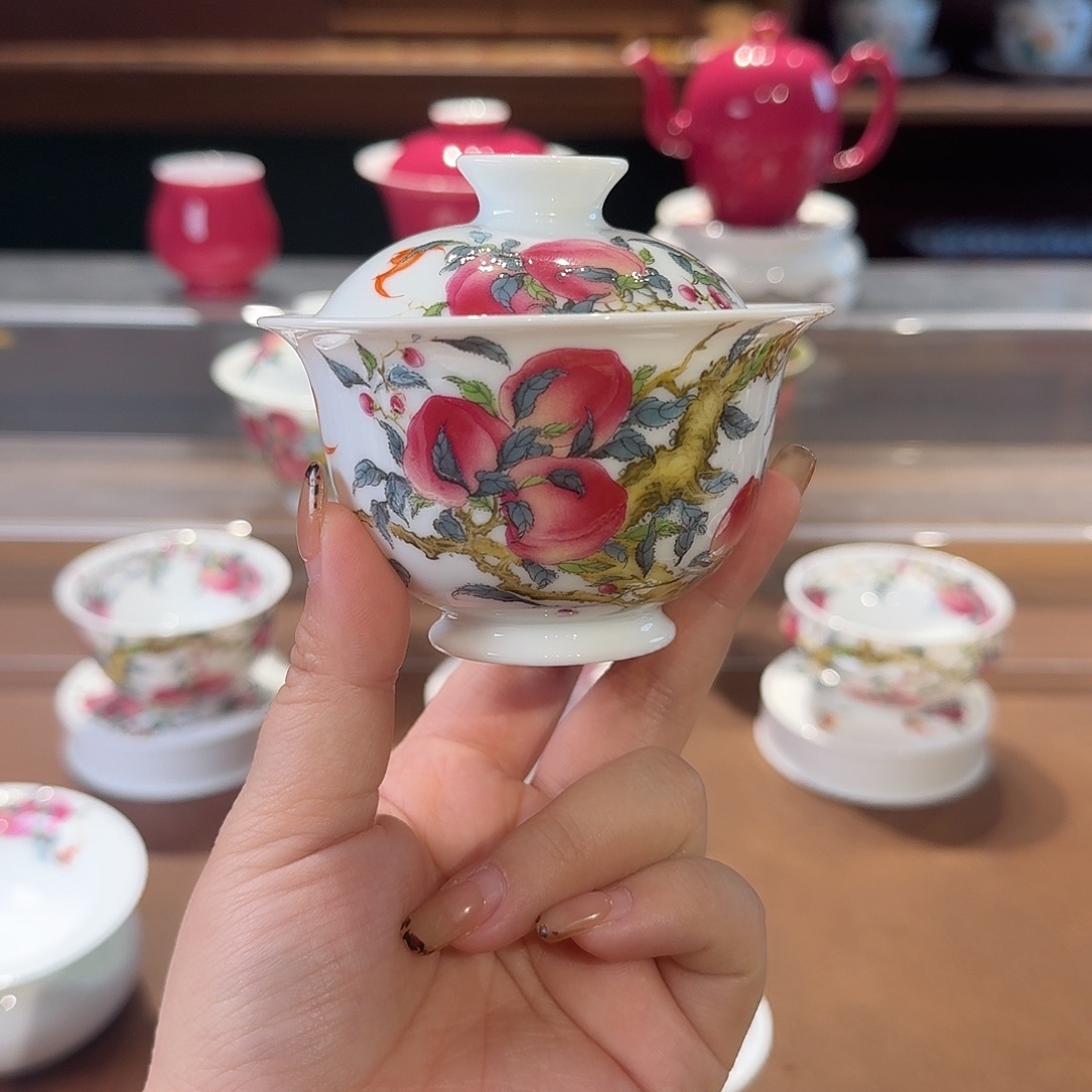 珐琅彩茶具出茶几都茶具茶