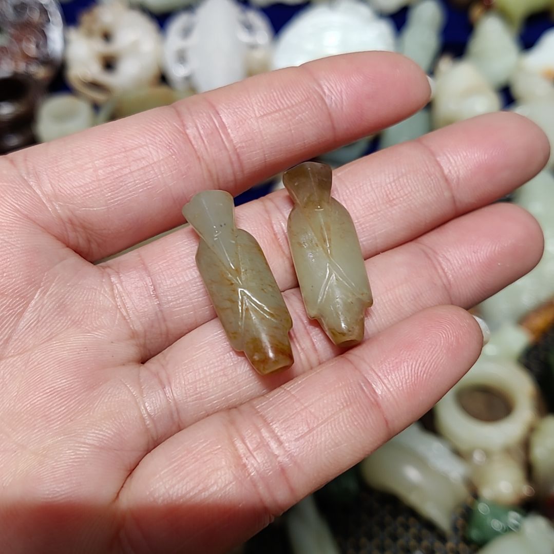 和田玉车挂未镶嵌