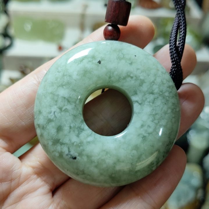 岫玉平安扣未镶嵌