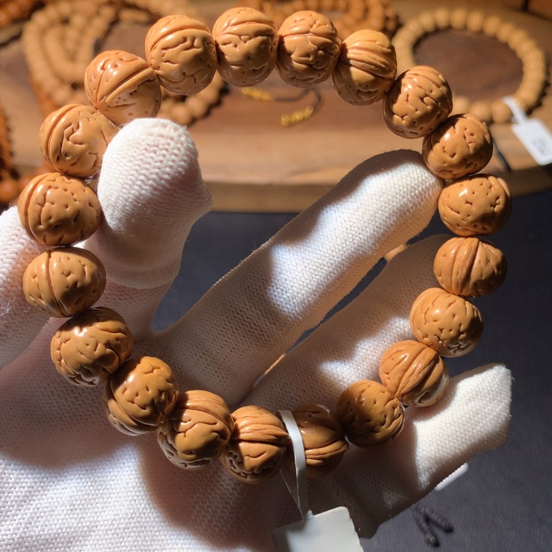 桃核手串铁核肌肉14尺寸