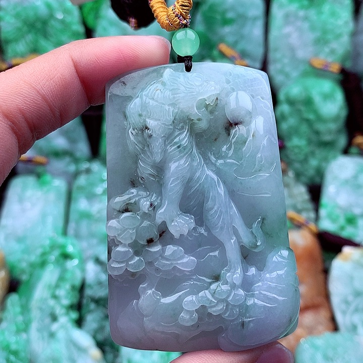 翡翠吊坠(不含链)未镶嵌