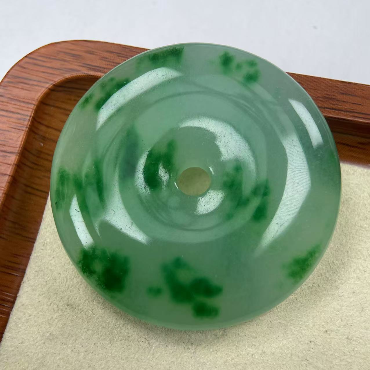 A767绿飘花平安扣吊坠时尚百搭女款多样发货其一