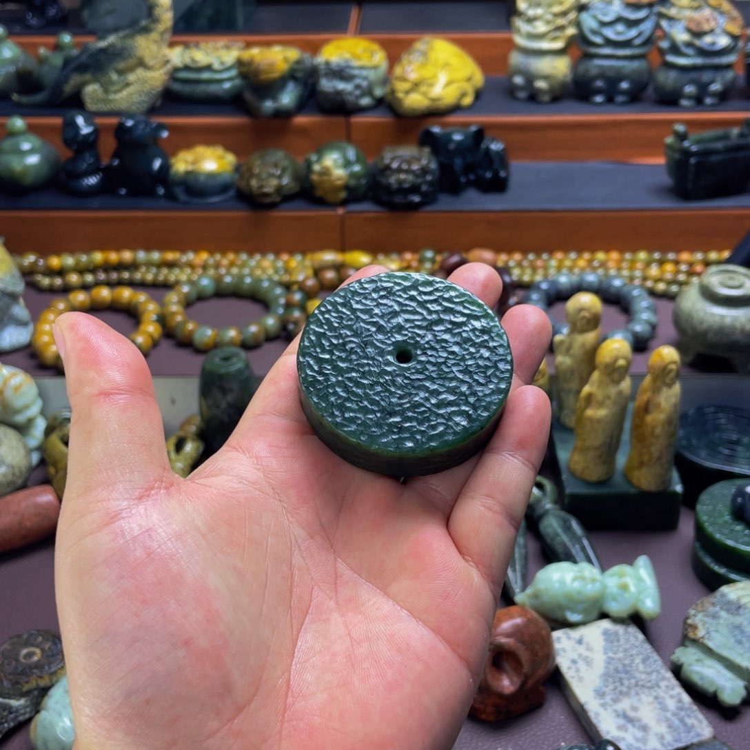 【闪购商品】未镶嵌和田玉（碧玉）挂件