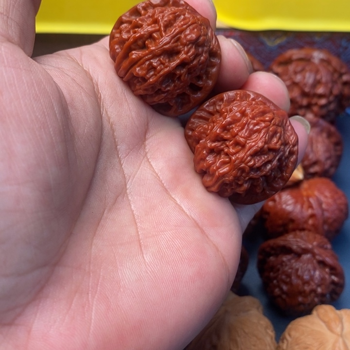 文玩核桃把件麒麟磨3