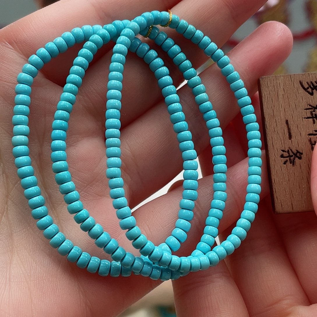 绿松石手串未镶嵌