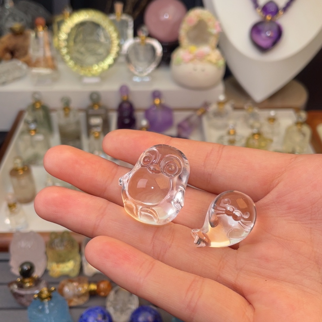 吉***王颈饰水晶未镶嵌天然水晶吊坠574