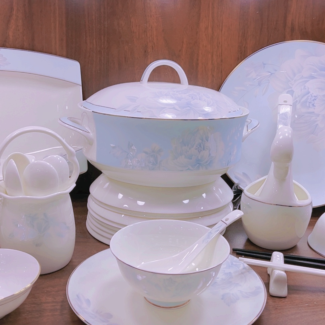 【闪购商品】瓷月光牡丹套装