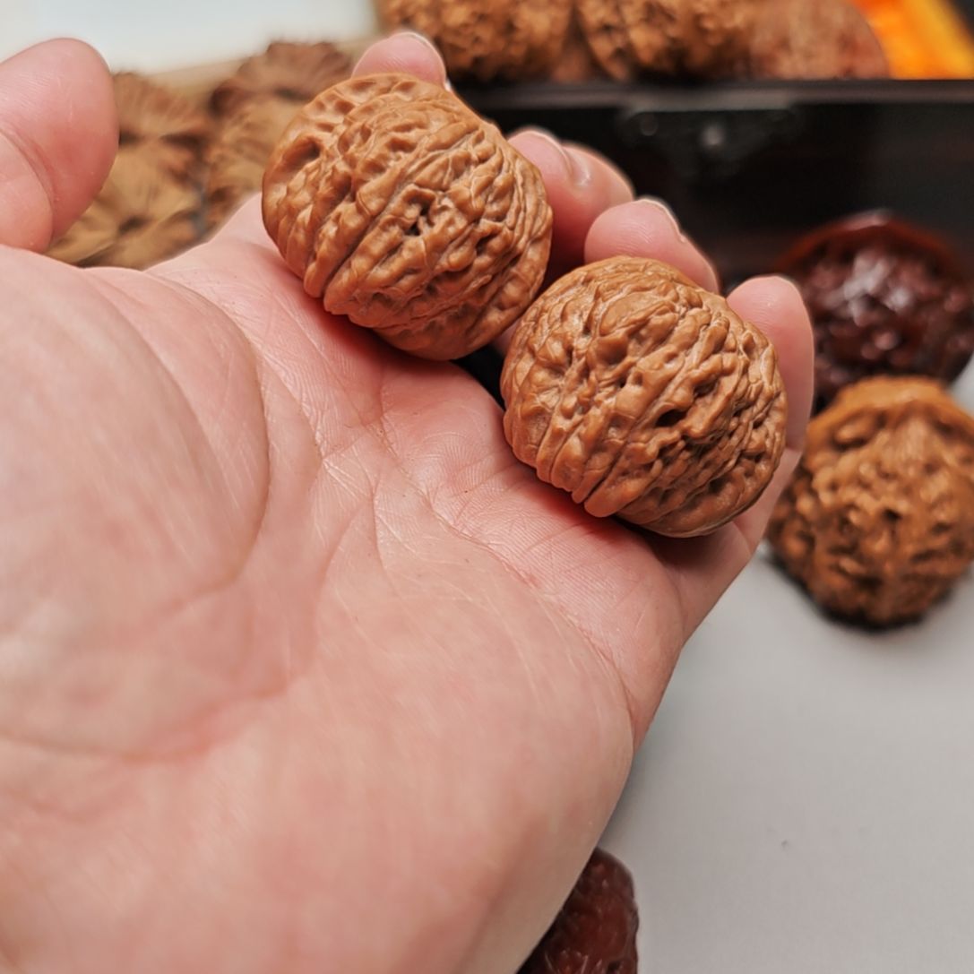 文玩核桃把件冬*南瓜楼