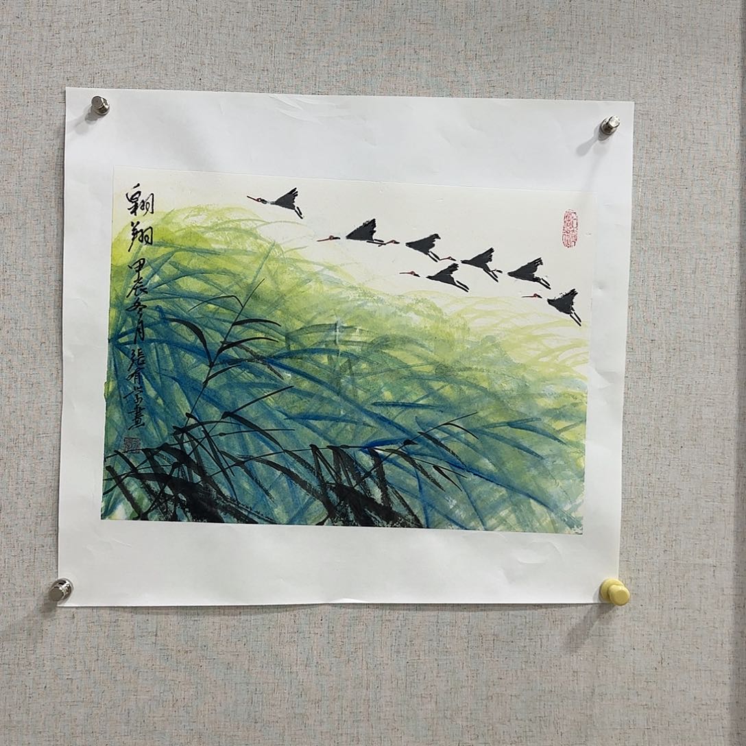 国画张有学老师精品