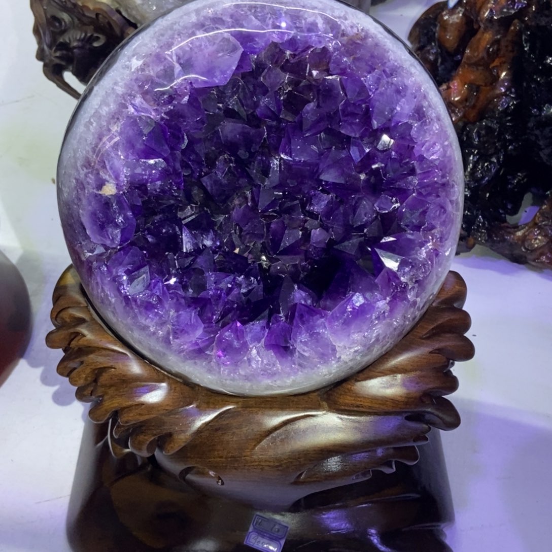 大型摆件（非配饰）紫晶未镶嵌潘