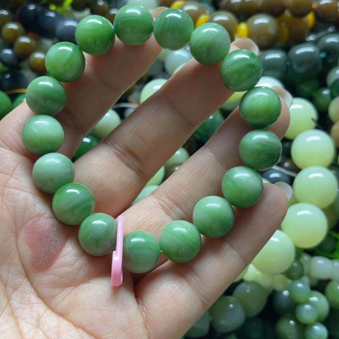 和田玉手链未镶嵌