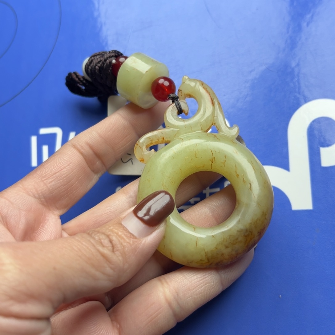 和田玉挂件未镶嵌a****a