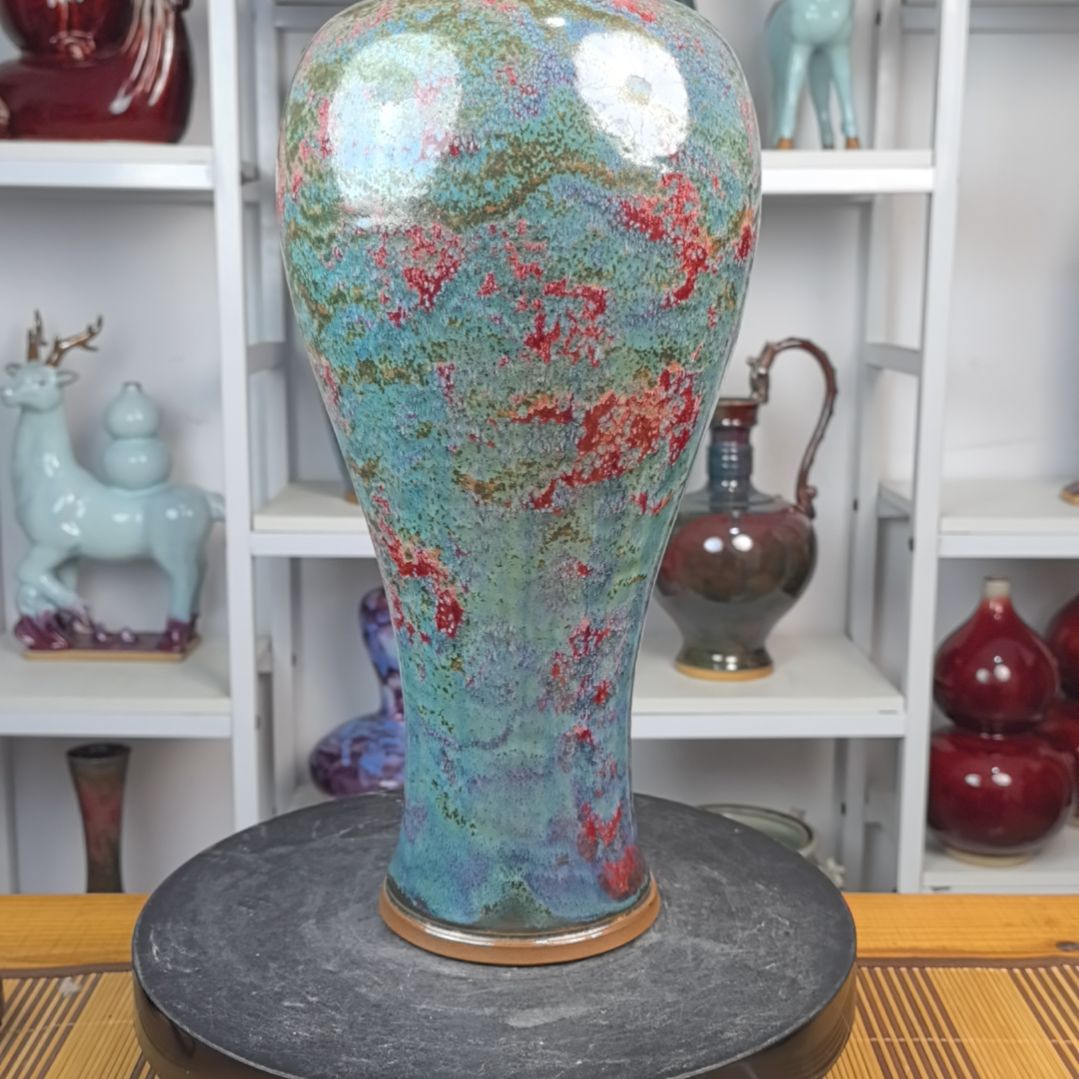 摆件钧瓷摆件神后镇钧瓷