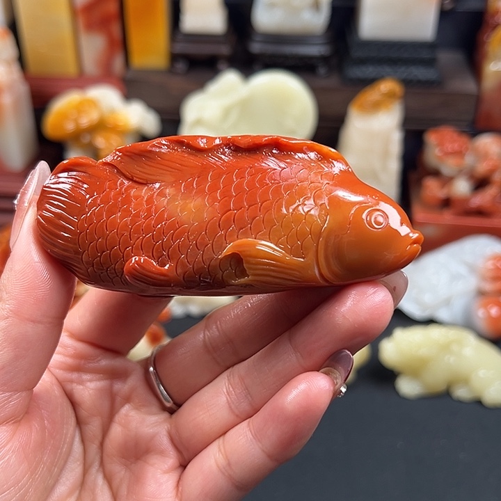 寿山石老性芙蓉石