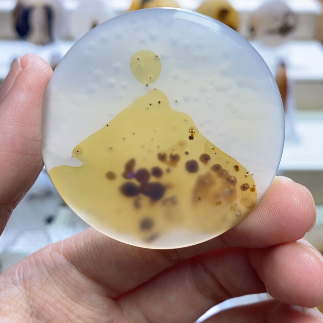 玛瑙/玉髓未镶嵌吊坠(不含链)