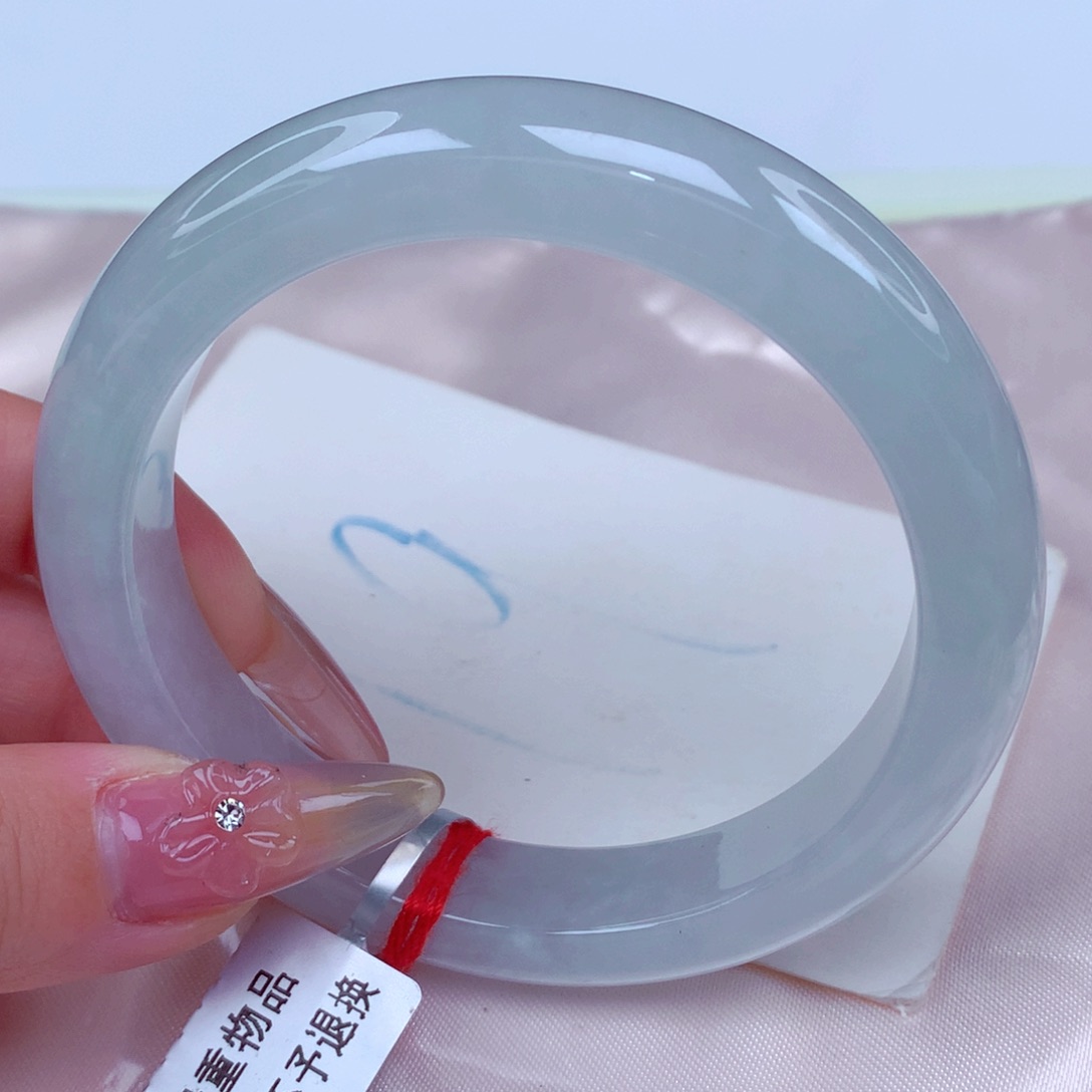 翡翠手镯未镶嵌天然缅甸翡翠A货手镯