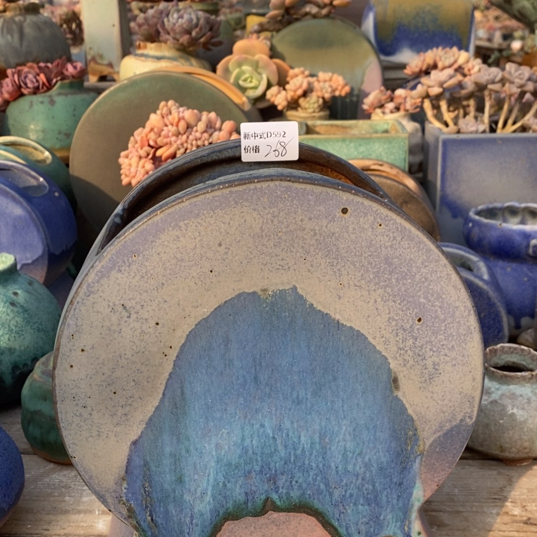 粗砂花盆1987盆新中式592