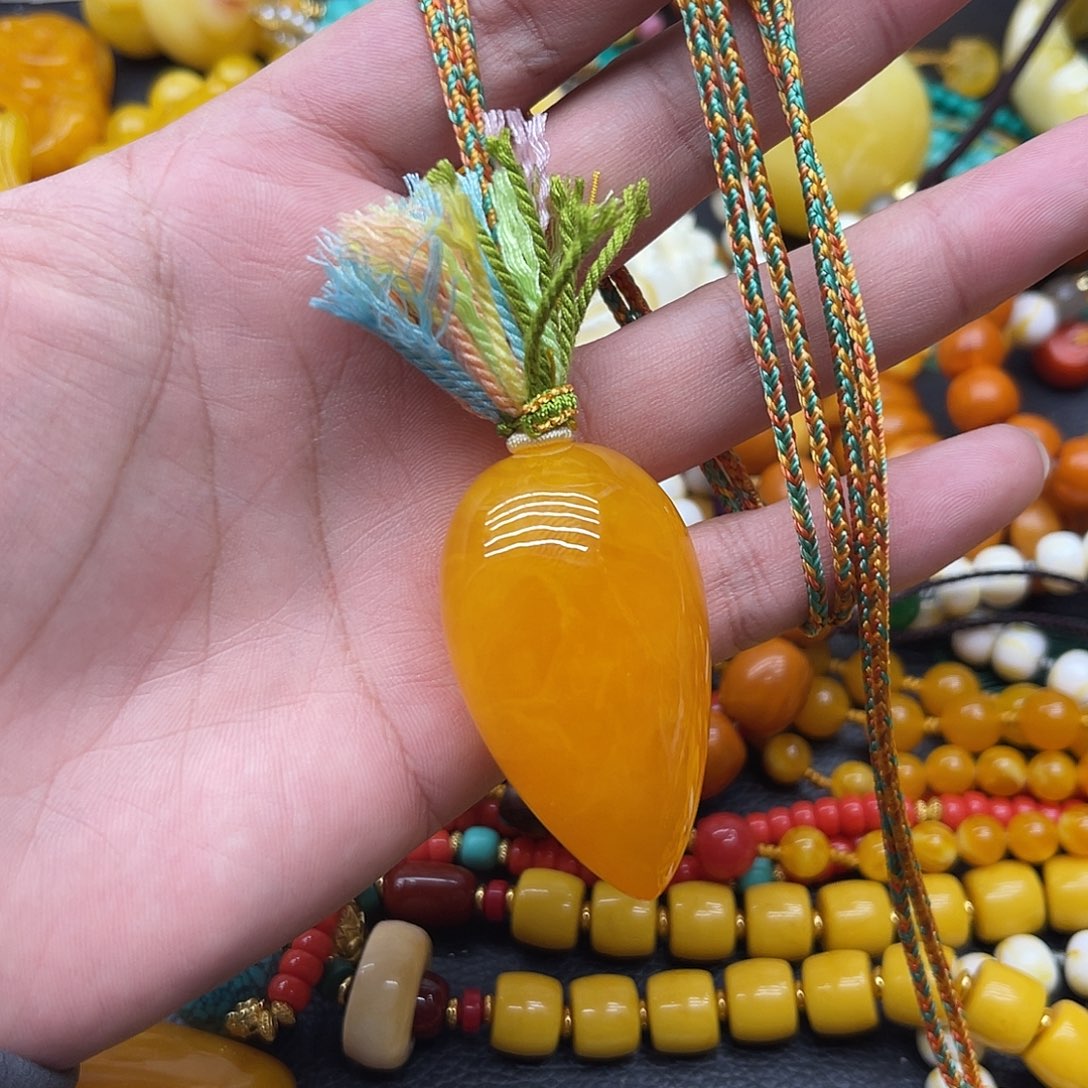 胡萝卜吊坠吊坠吊坠