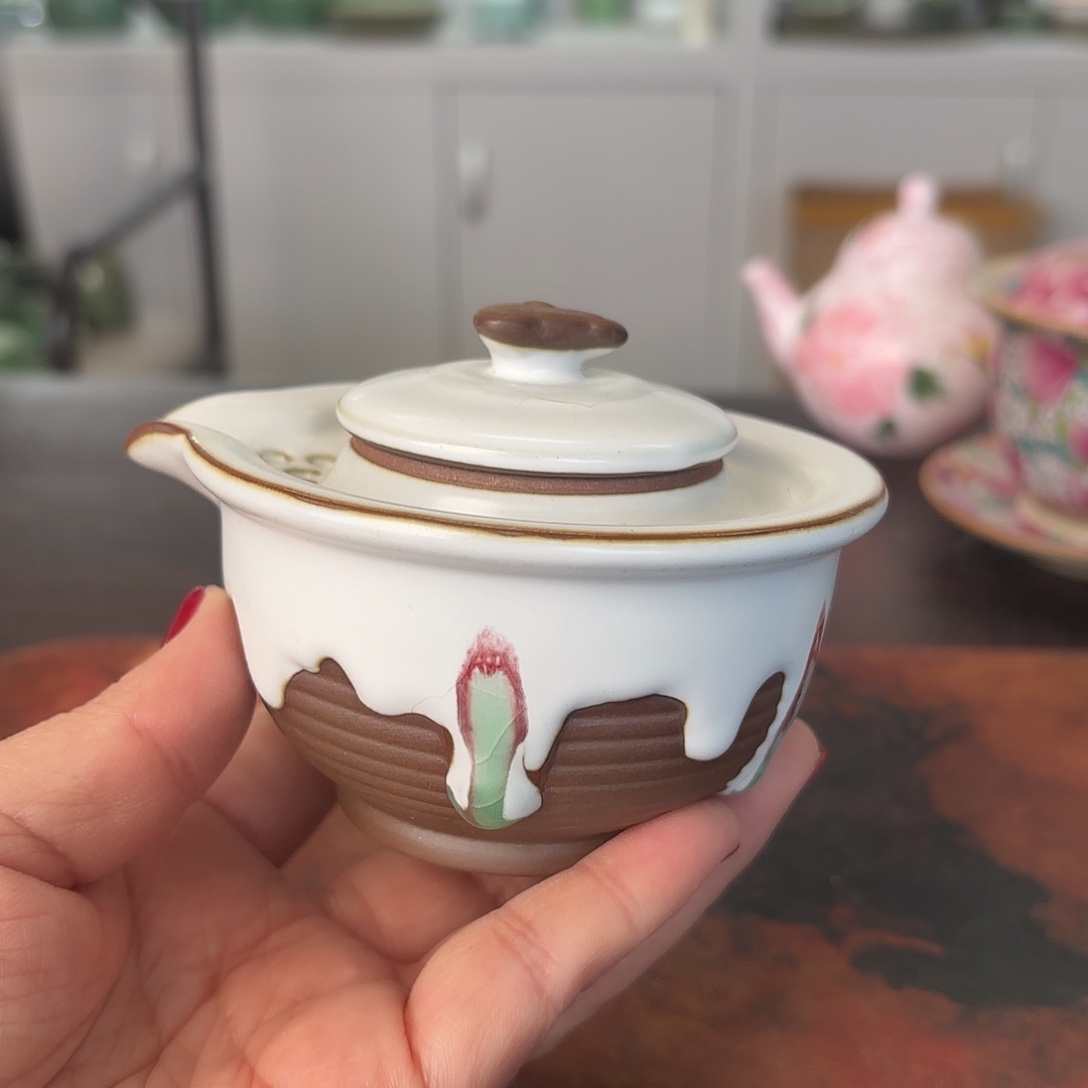 龙泉云间青瓷小米茶器