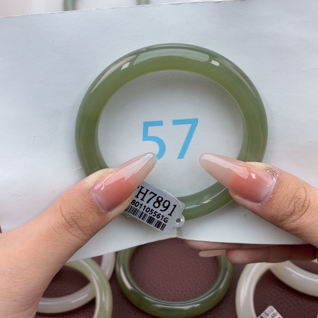 和田玉手链未镶嵌九**妖