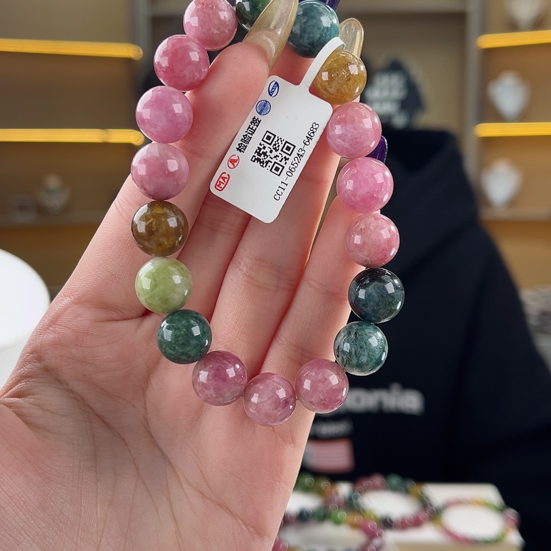 碧玺碧玺11mm（多样性发一件未镶嵌