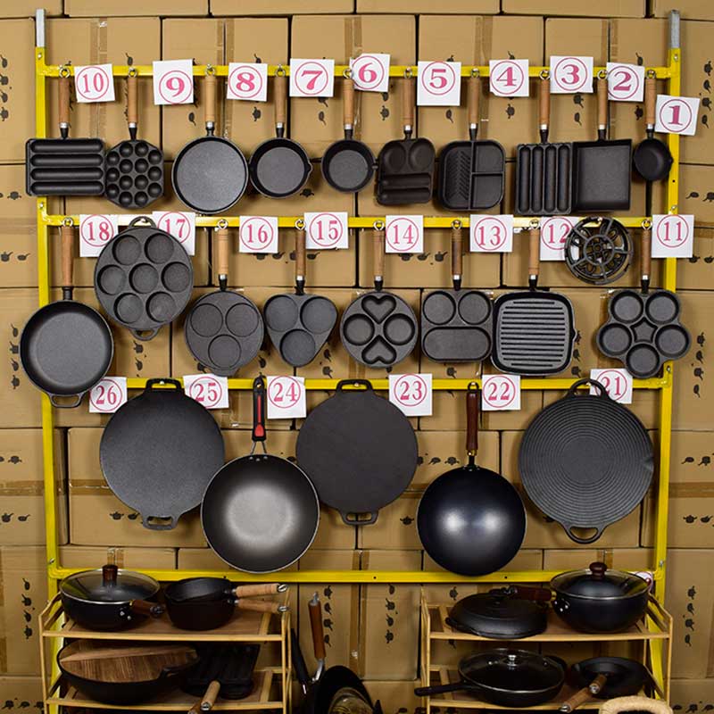 先听介绍再下单铸铁锅家用无涂层加厚烙饼煎蛋炒菜锅