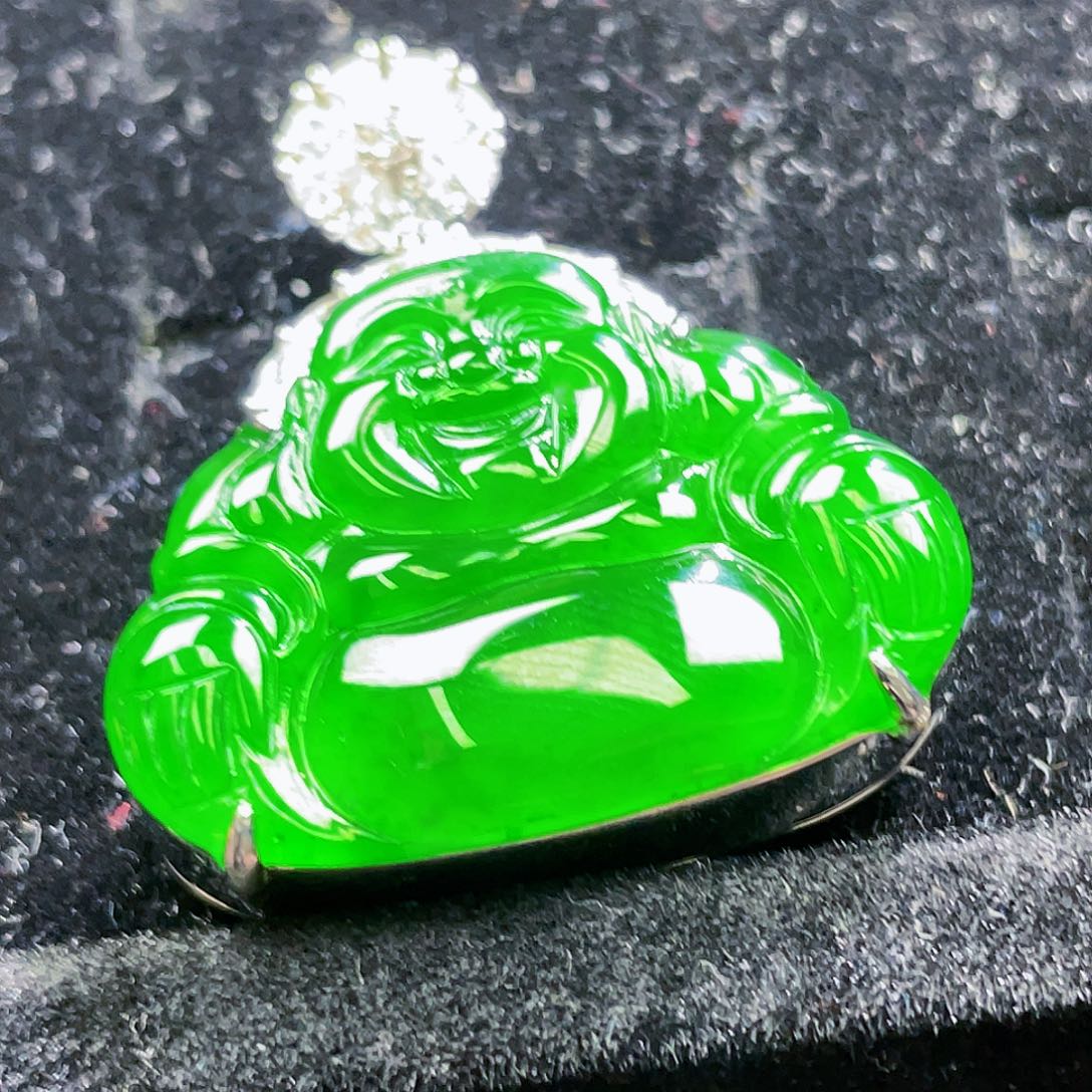 翡翠颈饰未镶嵌15，
