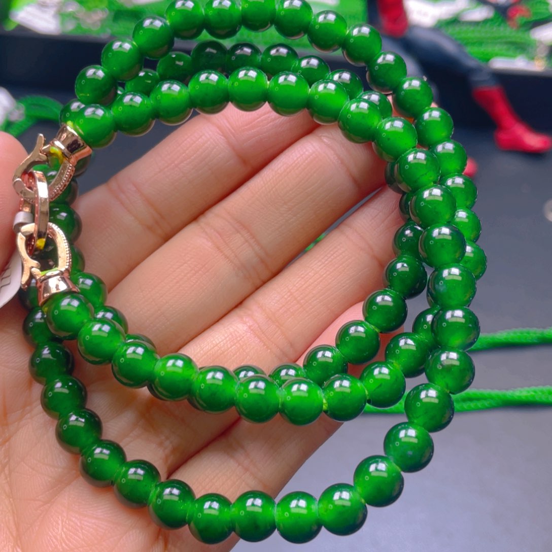 翡翠项链未镶嵌，1