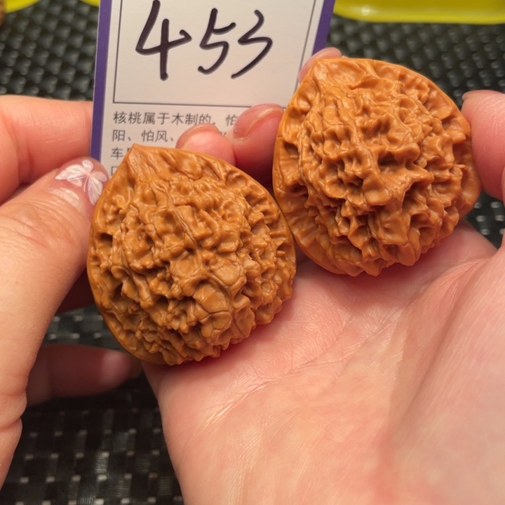 文玩核桃把件43官帽453